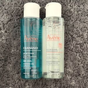 Cleanance Cleansing Gel & Micellar Water - Blue and Clear